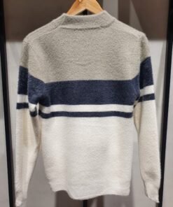 Alternative view of TURANT SWEATSHIRT BEIGE/NAVY/WHITE